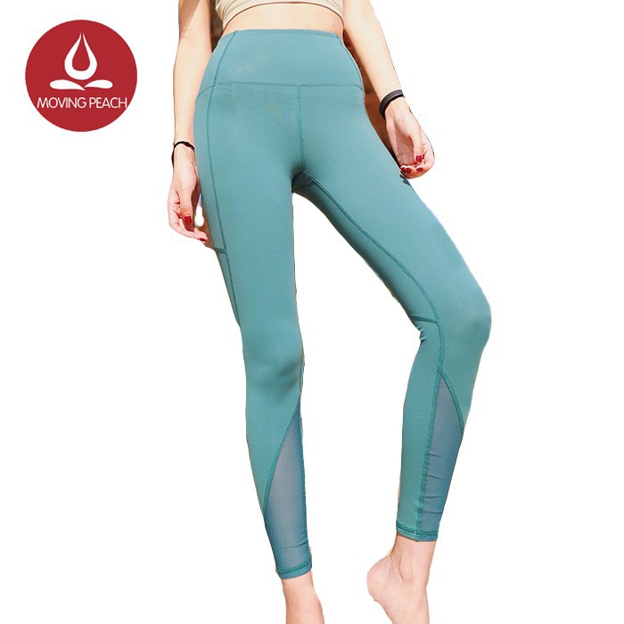 MOVING PEACH Women Jogger Pants Fitness Yoga Bottom FLG - Hàng nhập khẩu