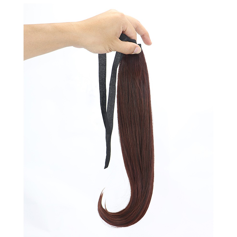 Tóc giả cột 40cm ❤️FREESHIP❤️ Tóc cột giả đuôi cúp 40cm D12