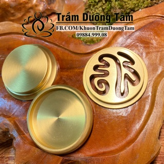 Lư đốt trầm đa năng 3 in 1 hình chữ Phúc - Vừa là lư, vừa là khuôn và dụng cụ nén - Dụng cụ đốt trầm hương, trầm nụ