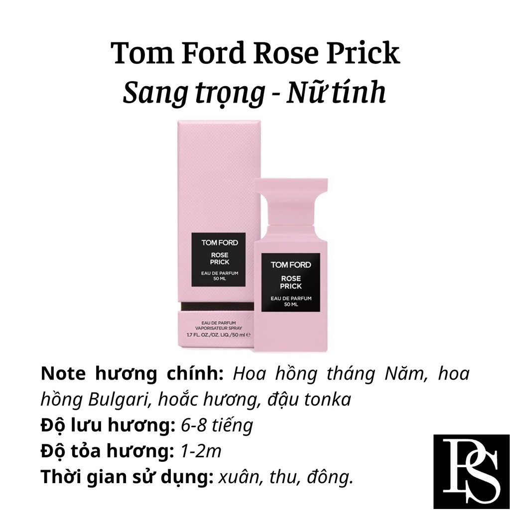 Nước hoa cao cấp - Tom Ford Rose Prick