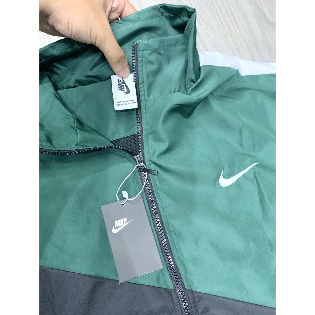 Áo Khoác Jacket Nike Swoosh Vintage Nam Nữ Vải Dù 2 Lớp Cao Cấp The.Laz