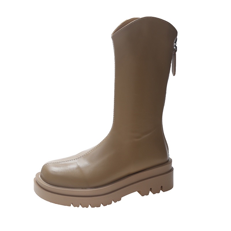 [Order] Boot nữ cao vừa da mềm đi chơi , shopping 2022 | BigBuy360 - bigbuy360.vn