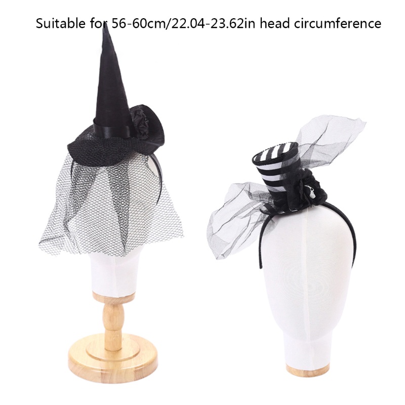 Băng Đô Cài Tóc Hóa Trang Phù Thủy Cho Halloween