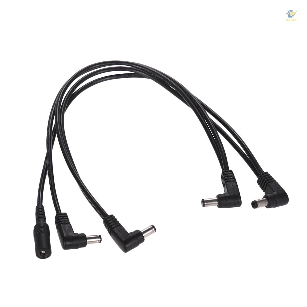 Dây Cáp Nguồn JOYO CM-25 Chia 4 Chiều Tạo Hiệu Ứng Âm Thanh Cho Đàn Guitar Bass DC 9V