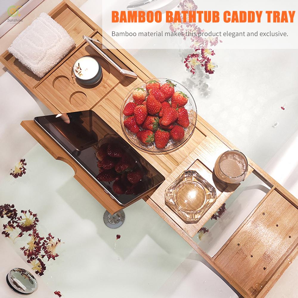 Kệ Để Đồ Dùng Bằng Gỗ Tre Chống Trượt Tiện Dụng Cho Nhà Tắm Màu Sắc | BigBuy360 - bigbuy360.vn