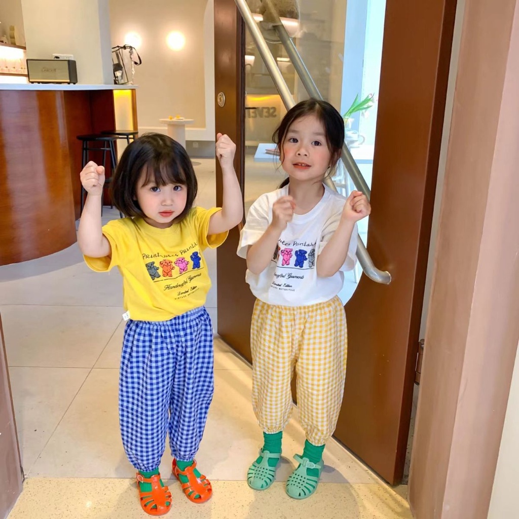 [Babycat] Hàng Có Sẵn Quần Harem Chống Muỗi Phong Cách Hàn Quốc Nhật Bản Thời Trang Mùa Hè Hàng Mới Dành Cho Bé Trai Và Bé Gái