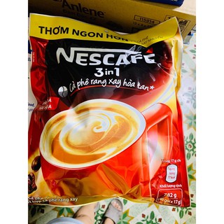 TÚI 46 gói NESCAFE 3in1 cà phê rang xay hòa tan đậm đà hài hoà 17g/gói coffee sữa đá