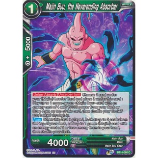 Thẻ bài Dragonball - TCG - Majin Buu, the Neverending Absorber / BT14-080'