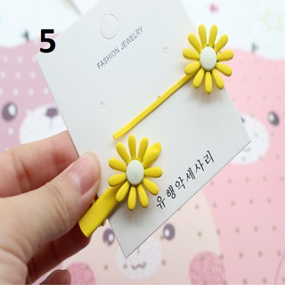 SET 2 KẸP TÓC HOA CÚC HỌA MI