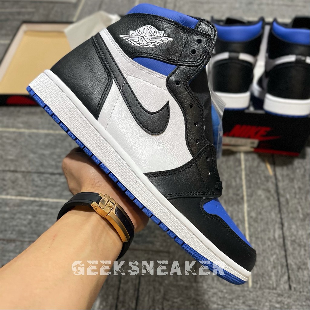 [Geek] Giày Jordan 1 High Royal Toe - Phiên Bản Cao cấp | BigBuy360 - bigbuy360.vn