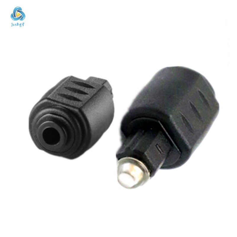 Optical 3.5mm Female Mini Jack Plug To Digital Toslink Male Audio Adapter