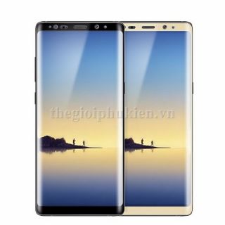 Kính cường lực 4D Galaxy Note 8 full màn siêu cứng - Nhiều màu