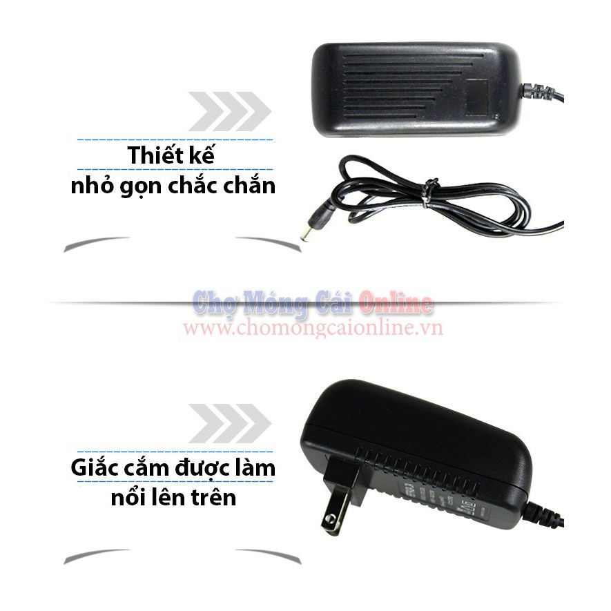 Adapter nguồn 12V 2A loại tốt dùng cho camera - 12V 2A-BTZ