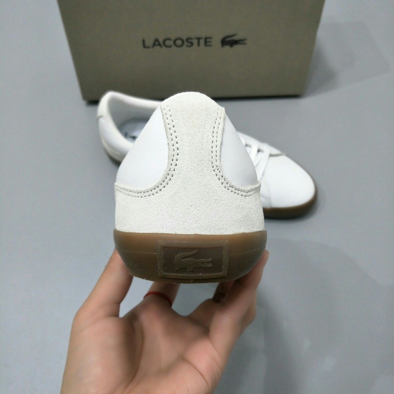 giày thể thao cho nam da thật cao cấp Lacoste mẫu mới 2020