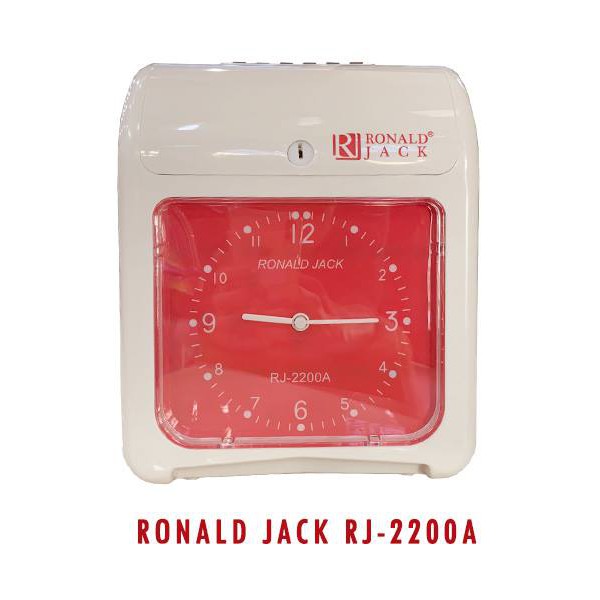Bán máy chấm công thẻ giấy Ronald Jack 2200A ( tặng kèm 200 thẻ giấy )