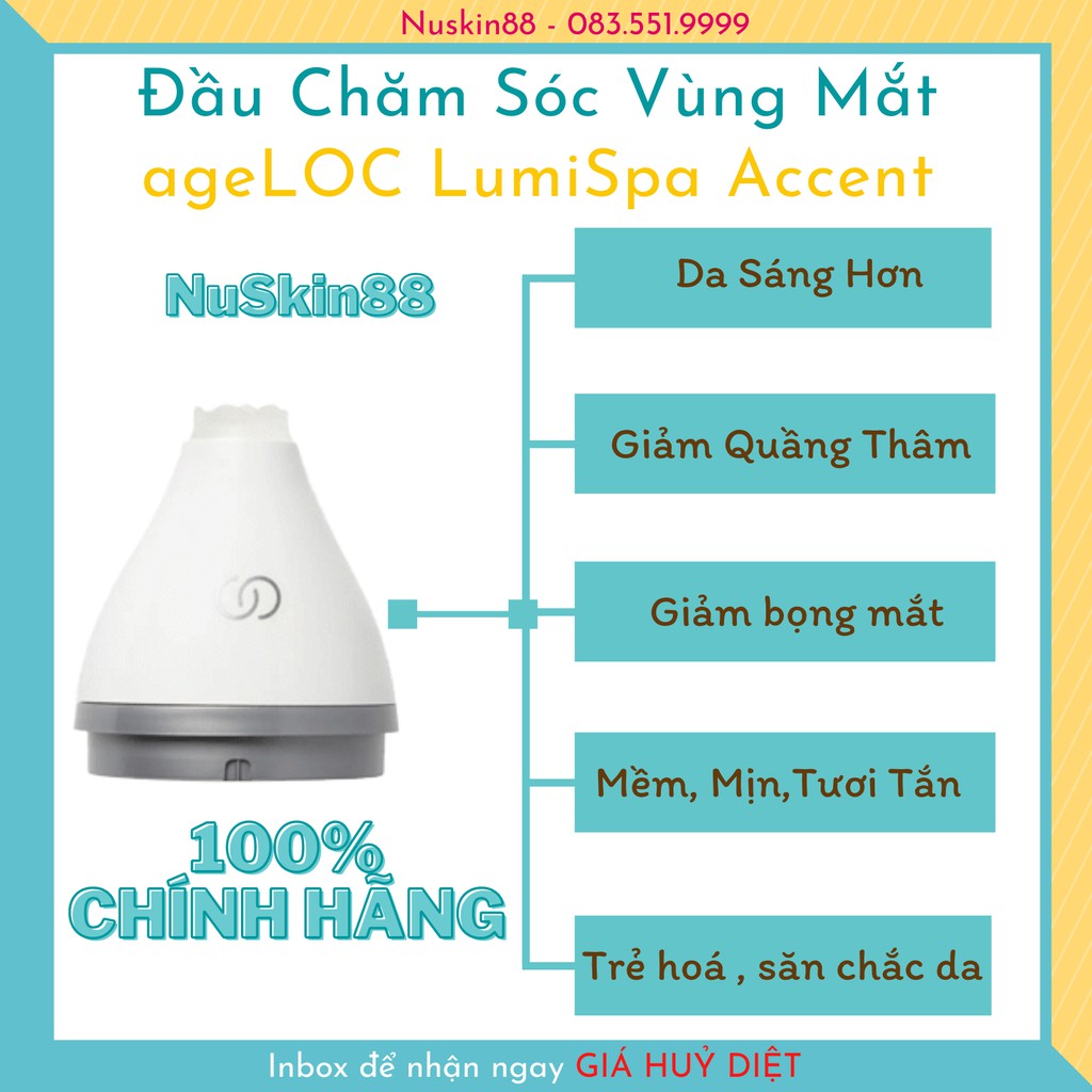 Đầu chăm sóc mắt ageLOC LumiSpa Accent