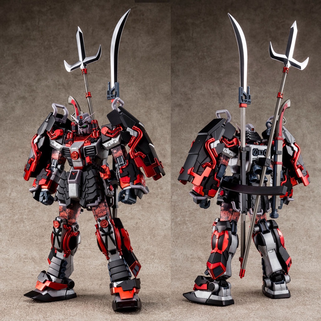 Mô Hình Gundam MG Sengoku No Jin Black Robe Large Armor (P-Bandai)