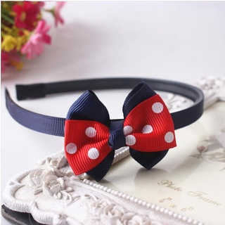 Bờm tóc hình nơ cài cute đáng yêu cho bé Miscoco BD06