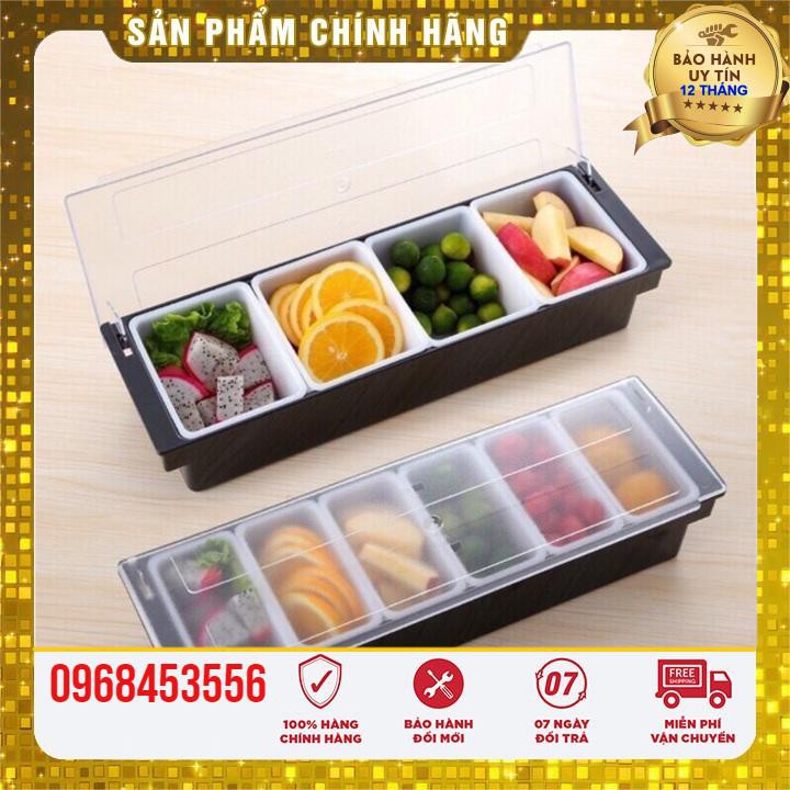 Khay đựng topping 3, 4, 5 ngăn