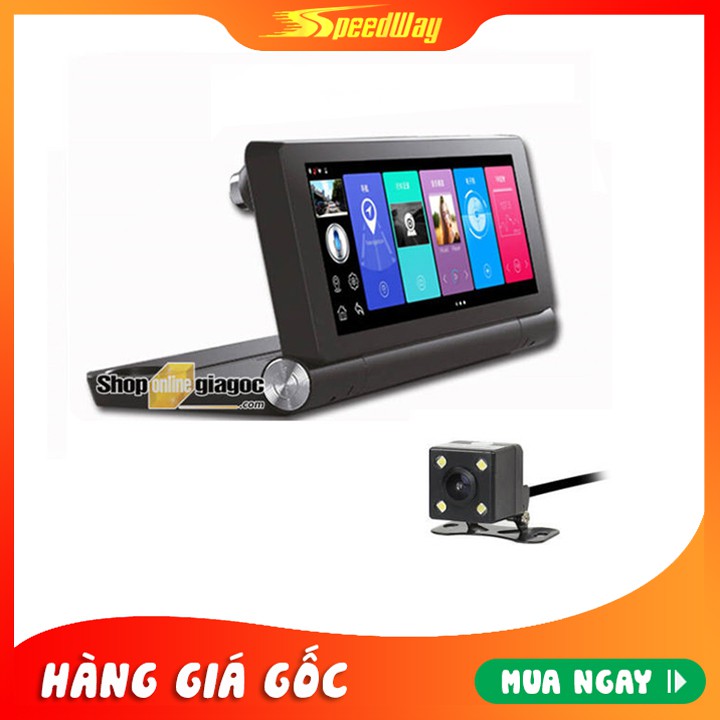 Camera Hành Trình Android K200 7 Inch 3G Phát Wifi, Dẫn Đường Hiển Thị Tốc Độ, Quản Lý Xe Từ Xa