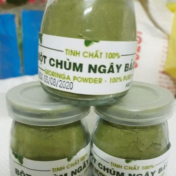 Bột chùm ngây nguyên chất ( bột ăn dặm cho bé)