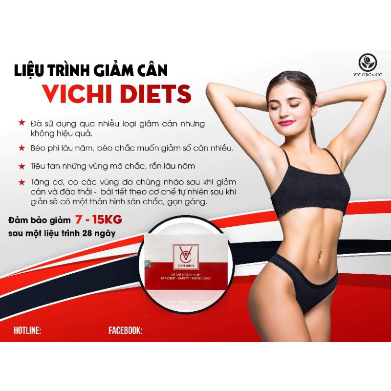 Giảm cân Vichi diets chính hãng
