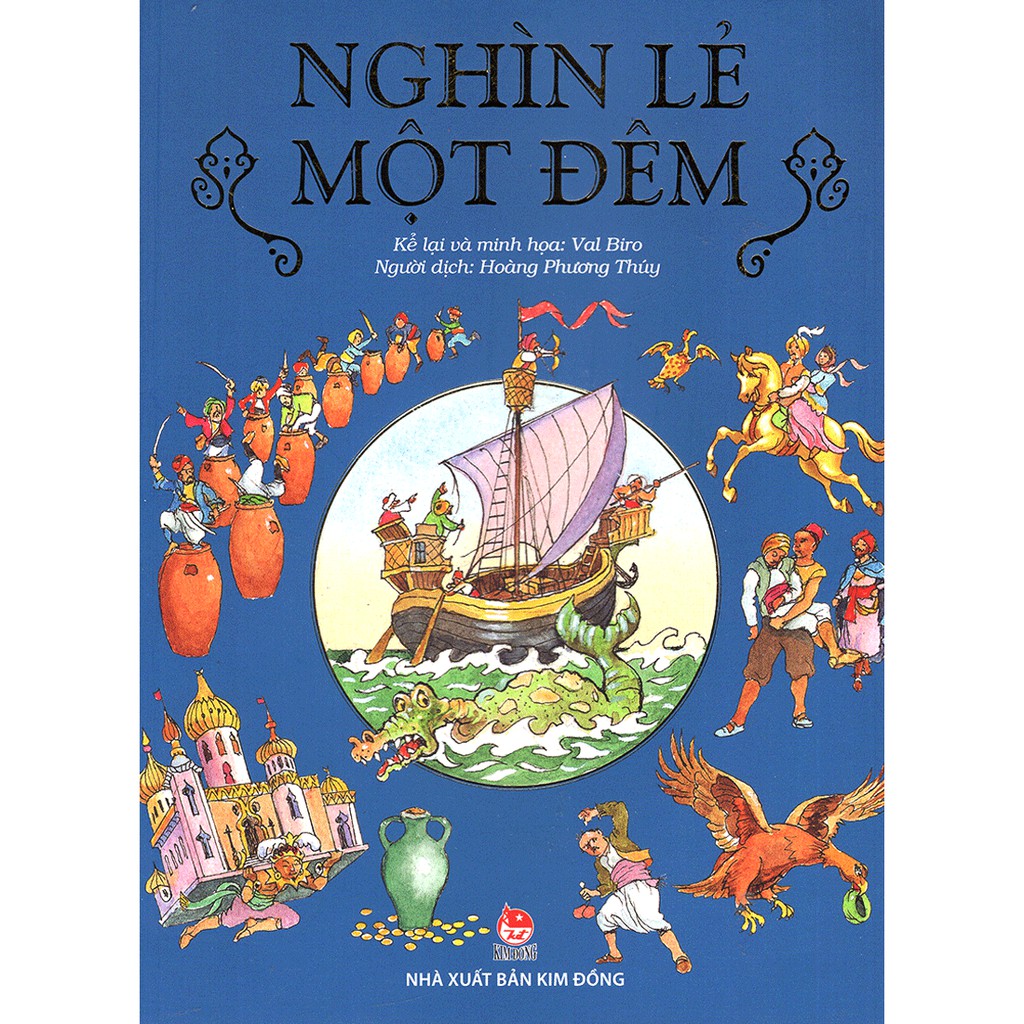 [Mã LIFEHOT55 giảm 10% đơn 99K] Sách - Nghìn Lẻ Một Đêm (Kim Đồng) | BigBuy360 - bigbuy360.vn