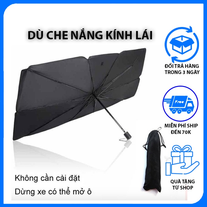 Ô Che Nắng Ô Tô Kính Trước – Dù Che Nắng Ô Tô Cách Nhiệt – Chắn Nắng Kính Lái Cao Cấp Dành Cho Xe Hơi