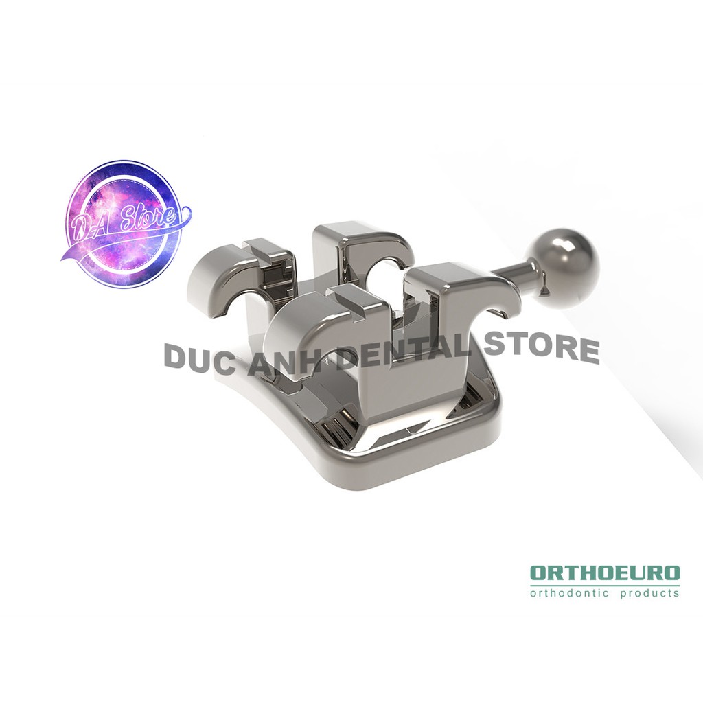 Mắc cài kim loại mỹ - hàng chính hãng orthoeuro của mỹ- mắc cài niềng răng chỉnh nha chính hãng Orthoeuro