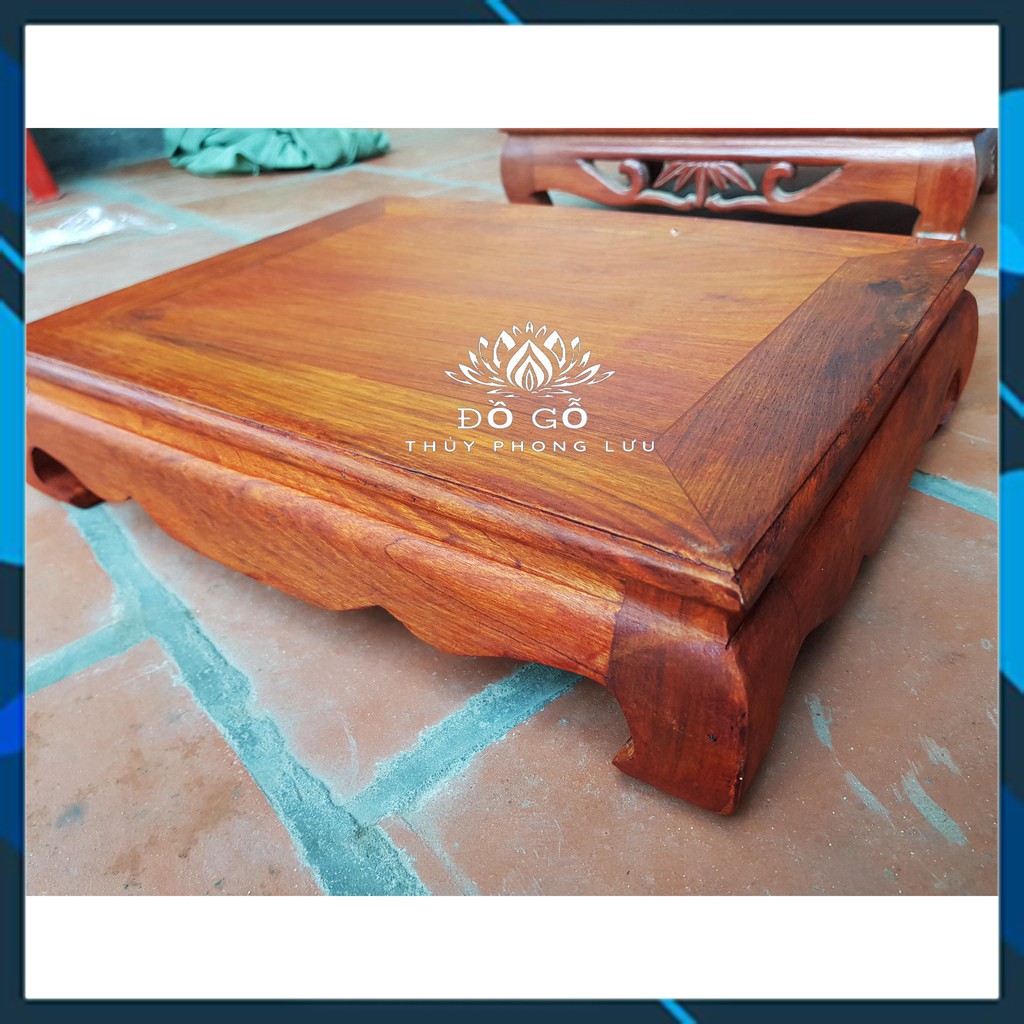 Bàn osin Bàn trà  nhật bản Kỷ trơn gỗ hương cỡ lớn 35x50 và 40x60