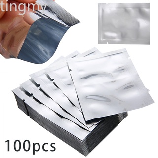Bộ 100 túi nhôm bạc hút chân không