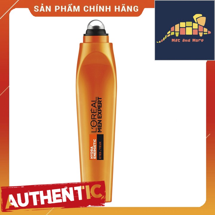 Cây lăn giảm thâm và bọng mắt L'Oreal Men Expert Hydra Energetic Eye Roll-On 10ml