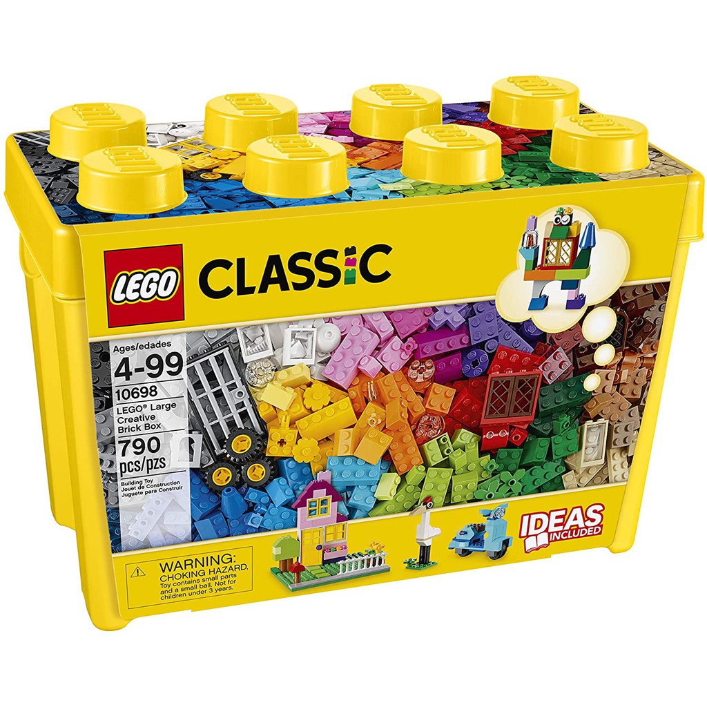 Đồ chơi LEGO CLASSIC - Thùng Gạch Lớn Classic Sáng Tạo - Mã SP 10698