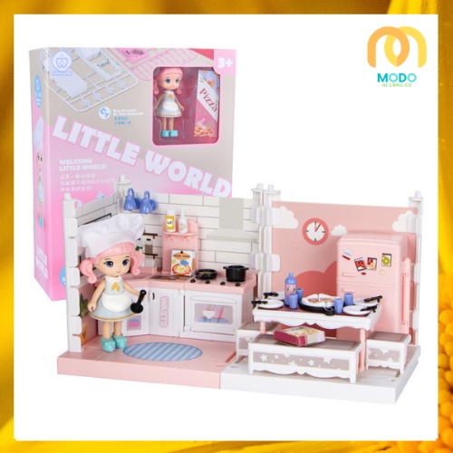 Đồ chơi mô hình thế giới nhà bếp cho bé - LITTLE WORLD