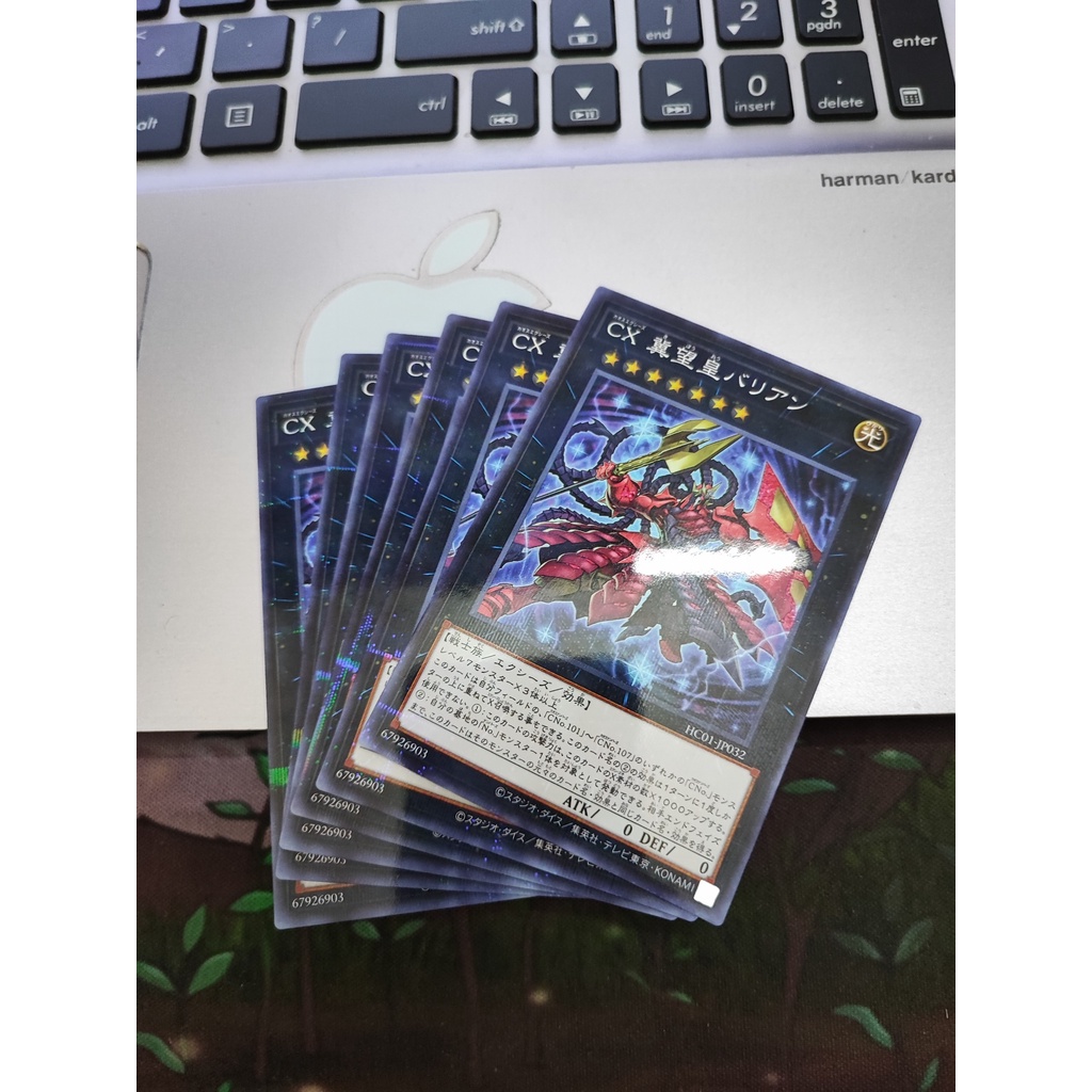 [Yugioh Funny Shop] 1 lá thẻ bài CXyz Barian Hope - HC01-JP032 - Normal Parallel Rare