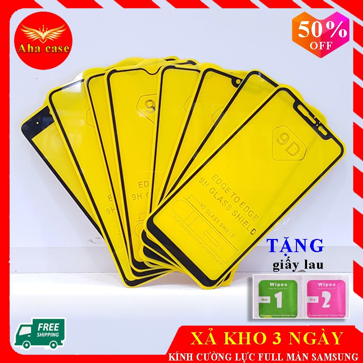 [COMBO] Kính cường lực samsung A10,A20/A30/A50/A50s,A51/A70,A71,A72 A80/A90,A7 2018,A9 2018,J4 plus,J6 plus,M20