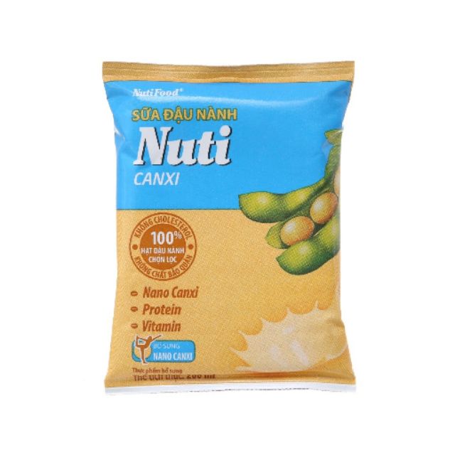 Sữa đậu nành nuti bịch 200ml