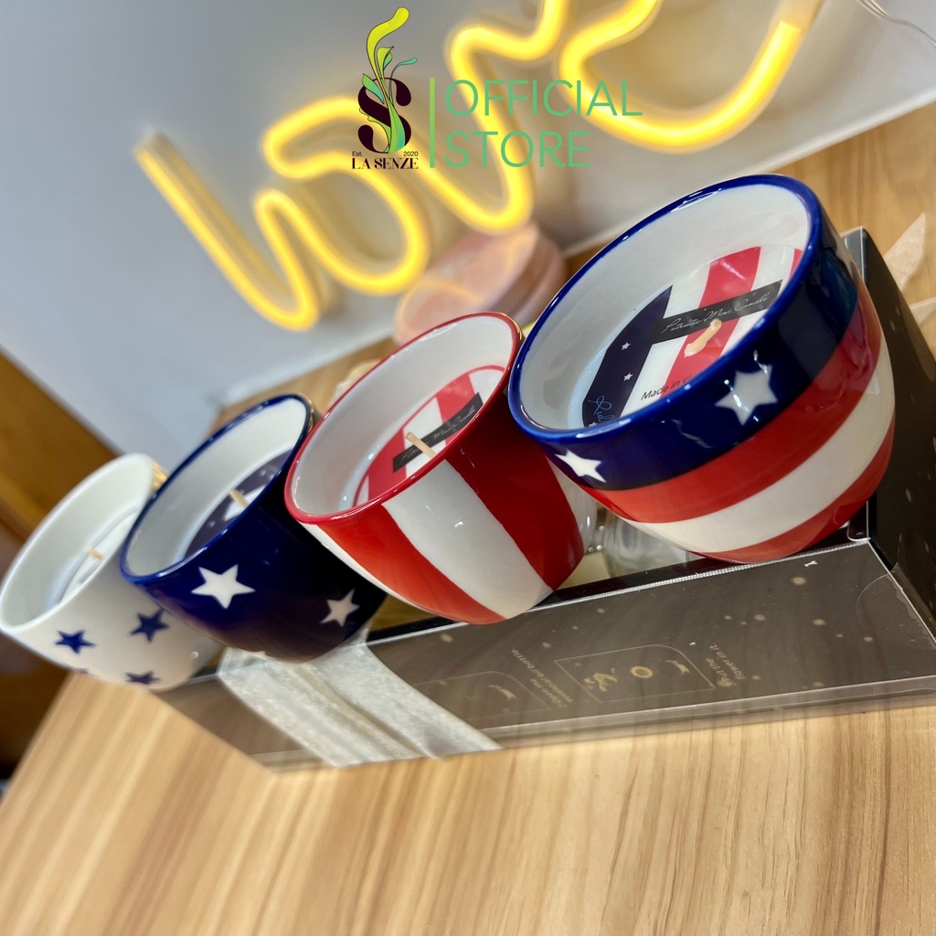 Set Quà Tặng 4 Hũ Nến Thơm Hàng VNXK USA