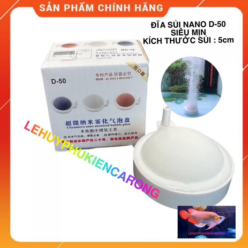 Đĩa Sủi Nano Cao Cấp Siêu Mịn, Sủi Bọt Khí Mịn Làm Tốt OXY Cho Bể Cá