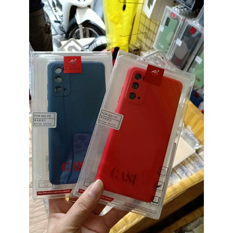 Ốp lưng KST dẻo màu Cho Galaxy S20 FE chống bám bẩn, bảo vệ camera