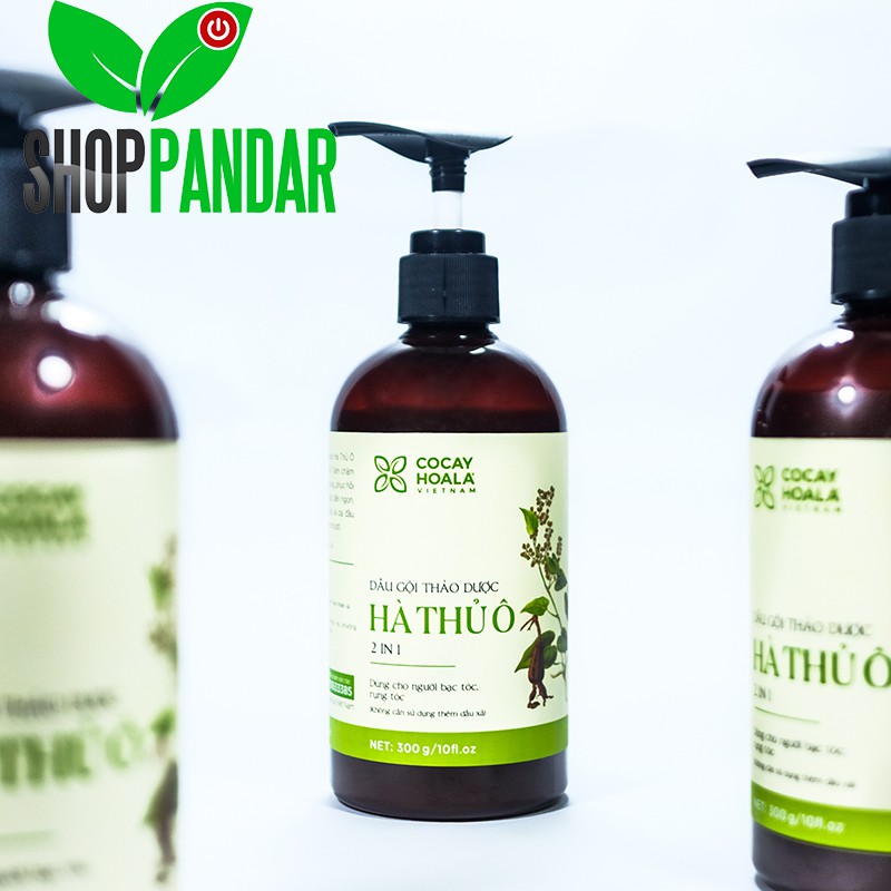 Dầu Gội Hà Thủ Ô-Kết hợp 2in1-Giảm các triệu chứng NGỨA DA ĐẦU - GIẢM TÓC BẠC SỚM-LÀM SẠCH GÀU, PANDAR | BigBuy360 - bigbuy360.vn