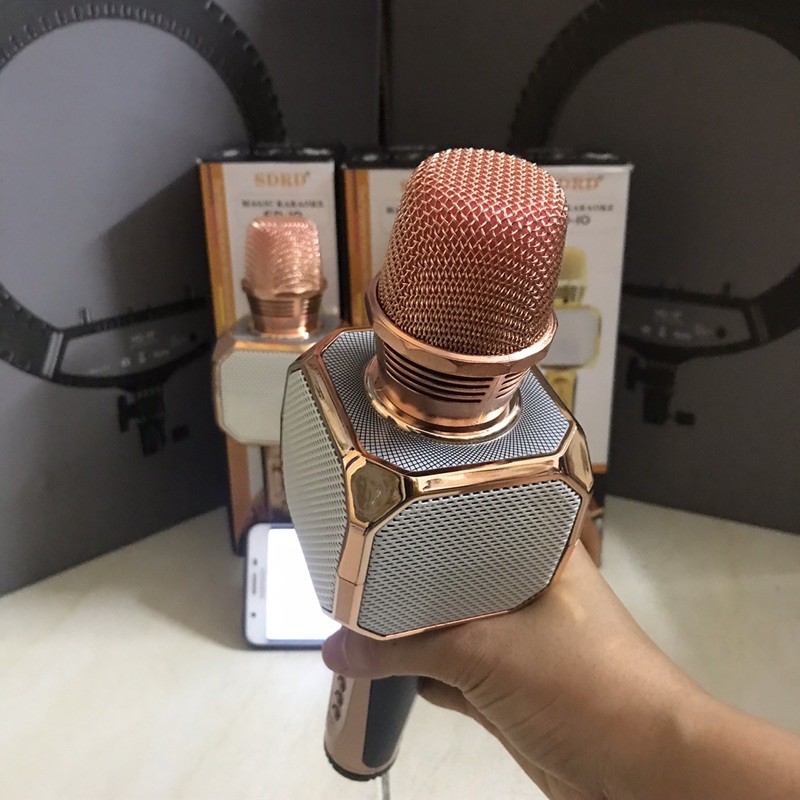 Mic Karaoke Bluetooth Magic SDRD SD10 chính hãng hút âm tốt