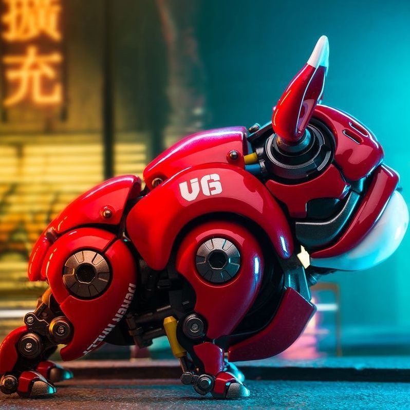 HWJ Chú Chó bullfighting dog Màu Xanh Lá Đỏ Dễ Thương Có Thể Chơi Được