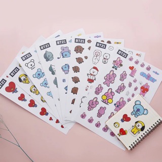 Giảm Giá Sticker Bt21 Tata Cooky Chimmy Shooky Mang Koya Rj - Beecost