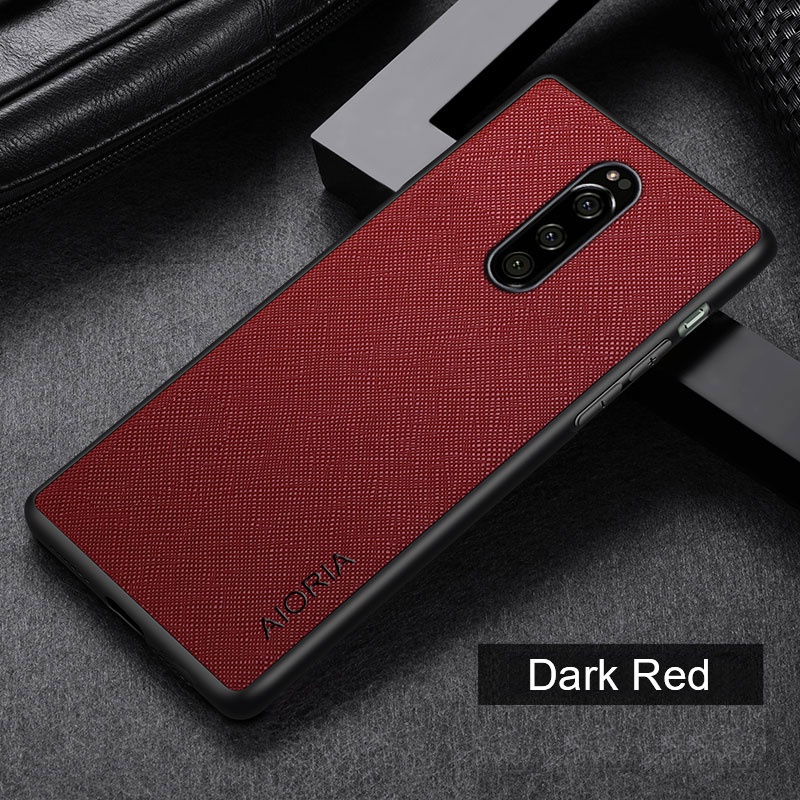 Ốp Bao Da Điện Thoại pu + pc Cứng 3 Trong 1 Cho sony xperia 1 xz4