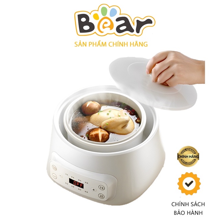 Nồi Nấu Cháo Chậm Cho Bé RULAX 3L - Nấu Cháo, Chưng Yến, Hầm Canh