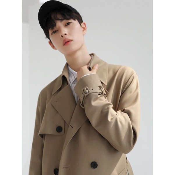 Áo Khoác Măng Tô Dáng Dài Cao Cấp Basic Cho Nam
