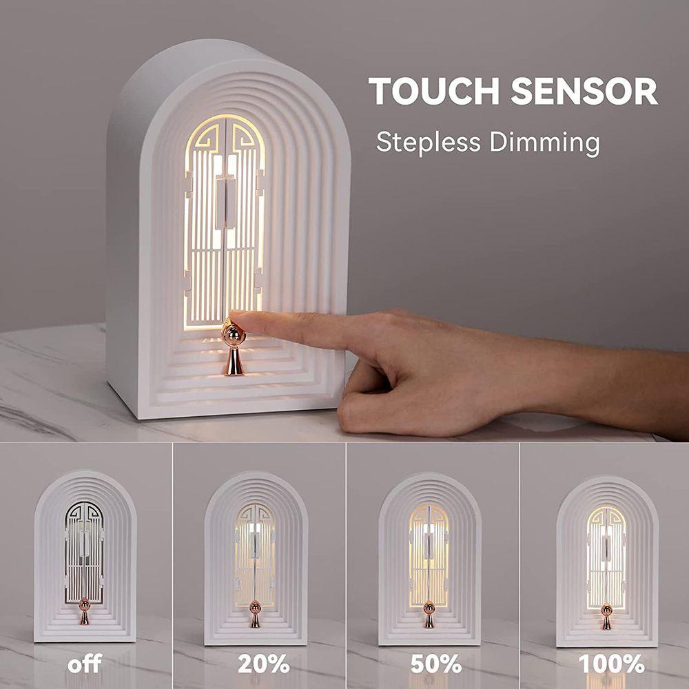 LEISURE Đèn LED Để Bàn Trang Trí Nội Thất Đẹp Mắt