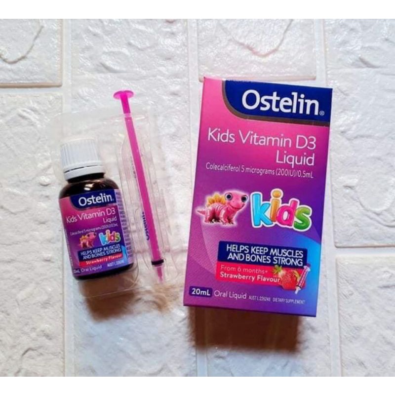 Vitamin D Ostelin Úc cho trẻ từ 6 tháng trở lên - 20ml