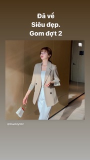 Áo blazer nữ